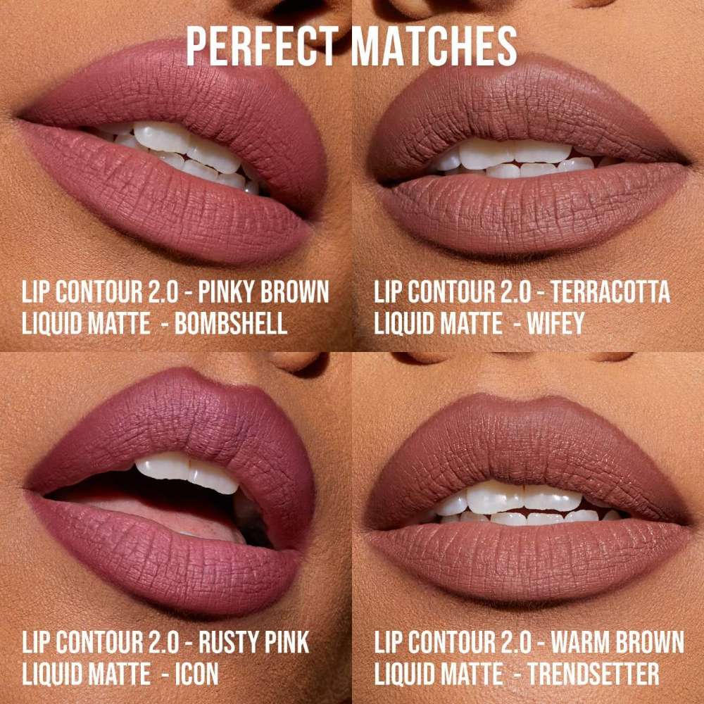 HUDA BEAUTY Lip Contour 2.0 Automatic Matte Lip Pencil