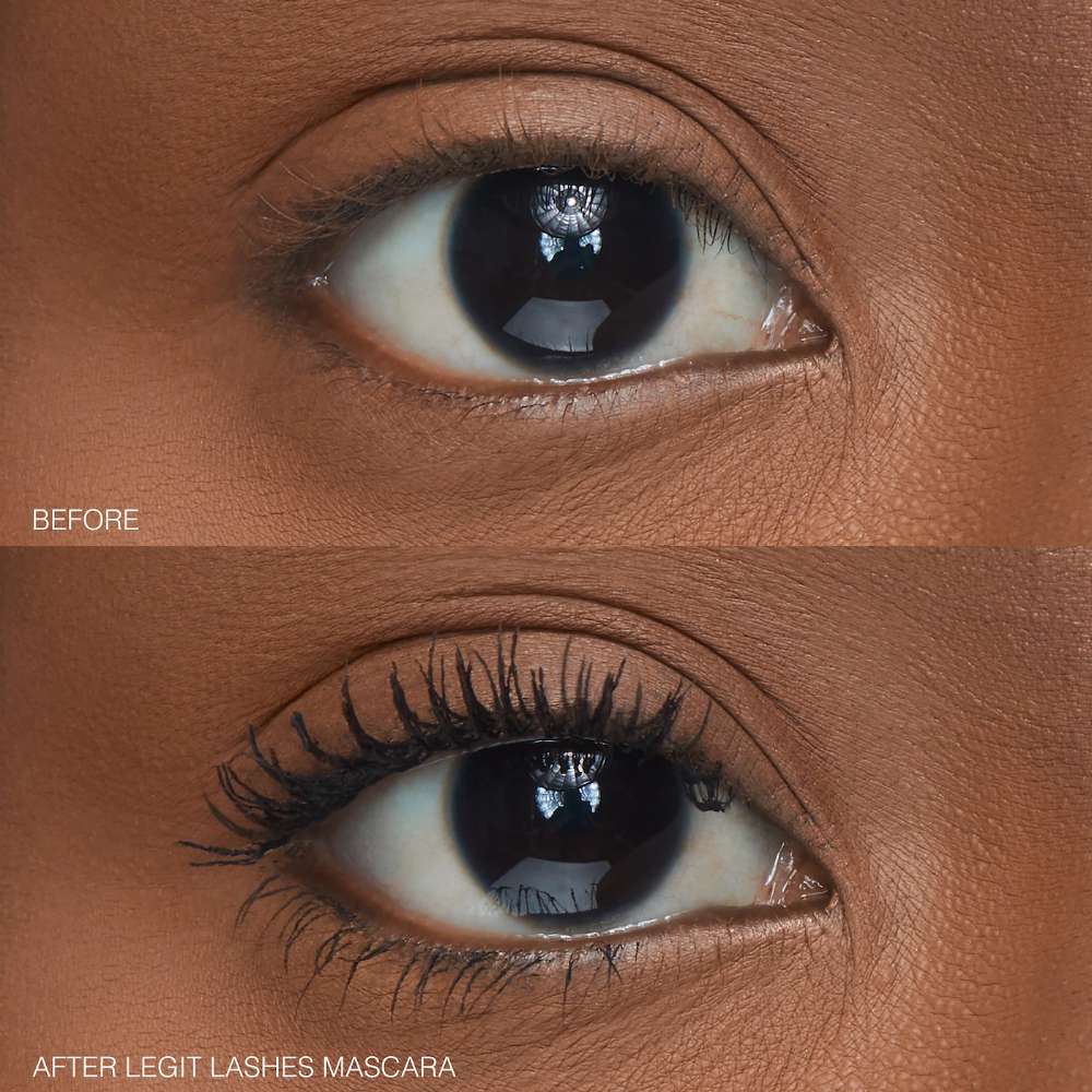 Huda Beauty LEGIT LASHES Double-Ended Volumizing and Lengthening Mascara