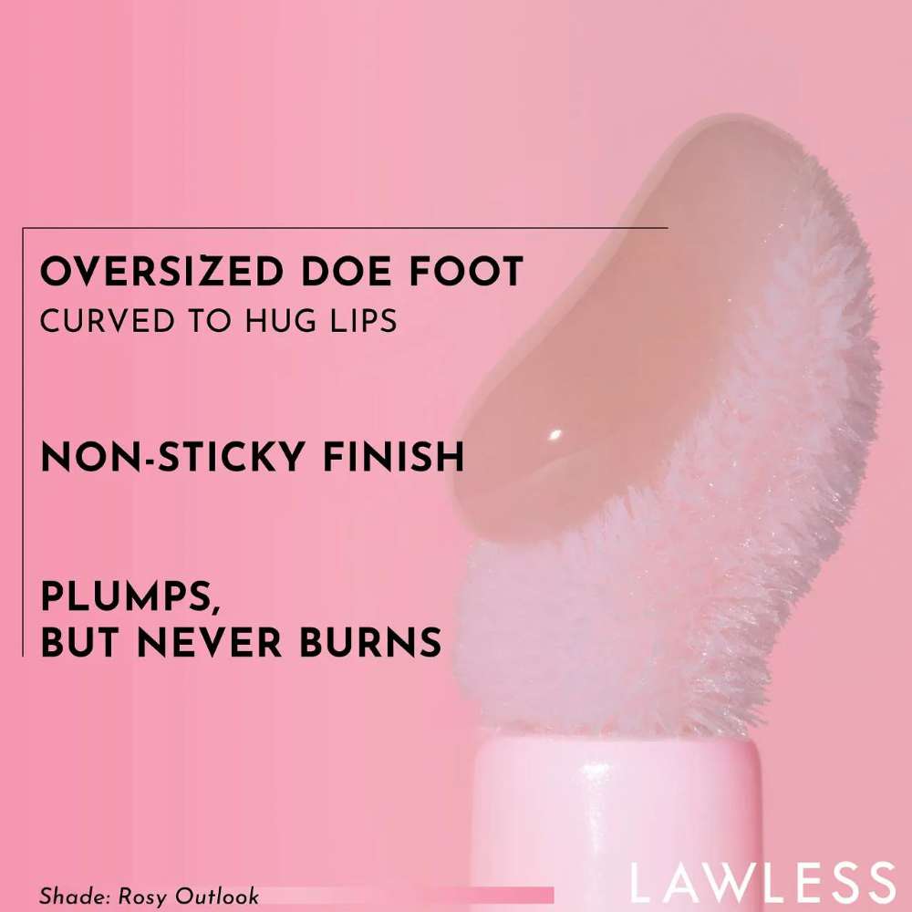 LAWLESS Forget The Filler Lip-Plumping Line-Smoothing Gloss