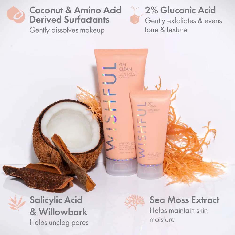 Wishful Get Clean Gentle Foaming Cleanser