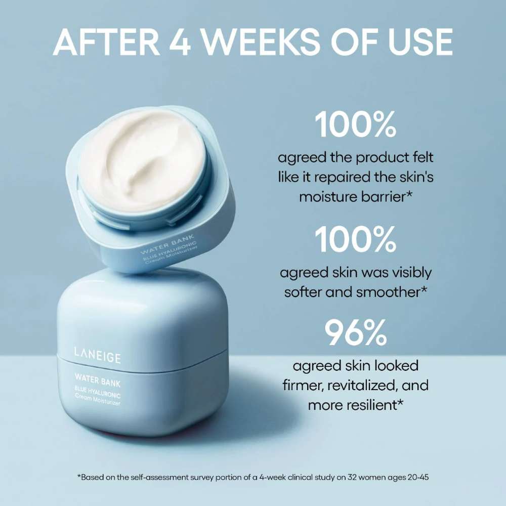 LANEIGE Water Bank Blue Hyaluronic Cream Moisturizer