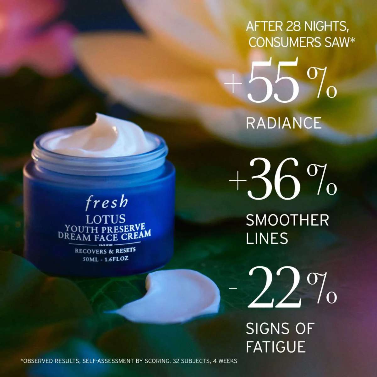 fresh Lotus Youth Preserve Radiance Renewal Night Cream