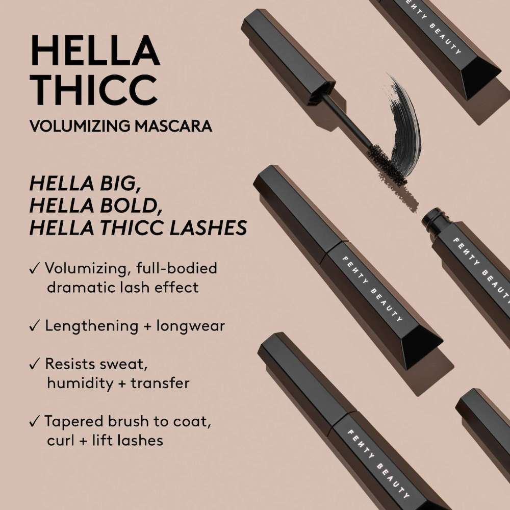 FENTY BEAUTY by Rihanna Hella Thicc Volumizing Mascara