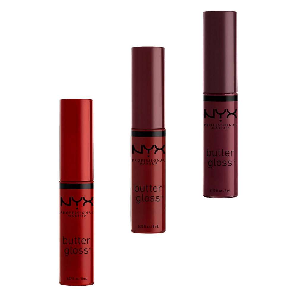 NYX Professional Makeup Diamonds & Ice, Please! Butter Gloss Lip Trio
