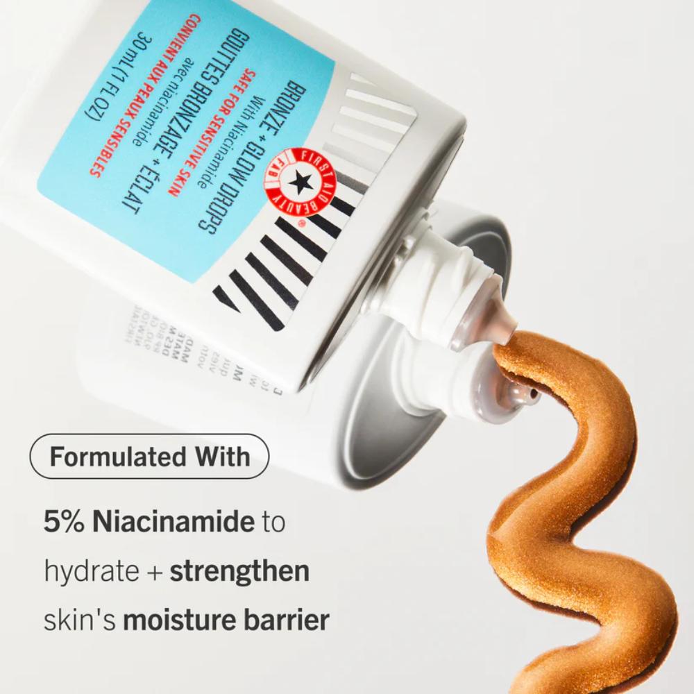 First Aid Beauty Bronze + Glow Drops with Niacinamide