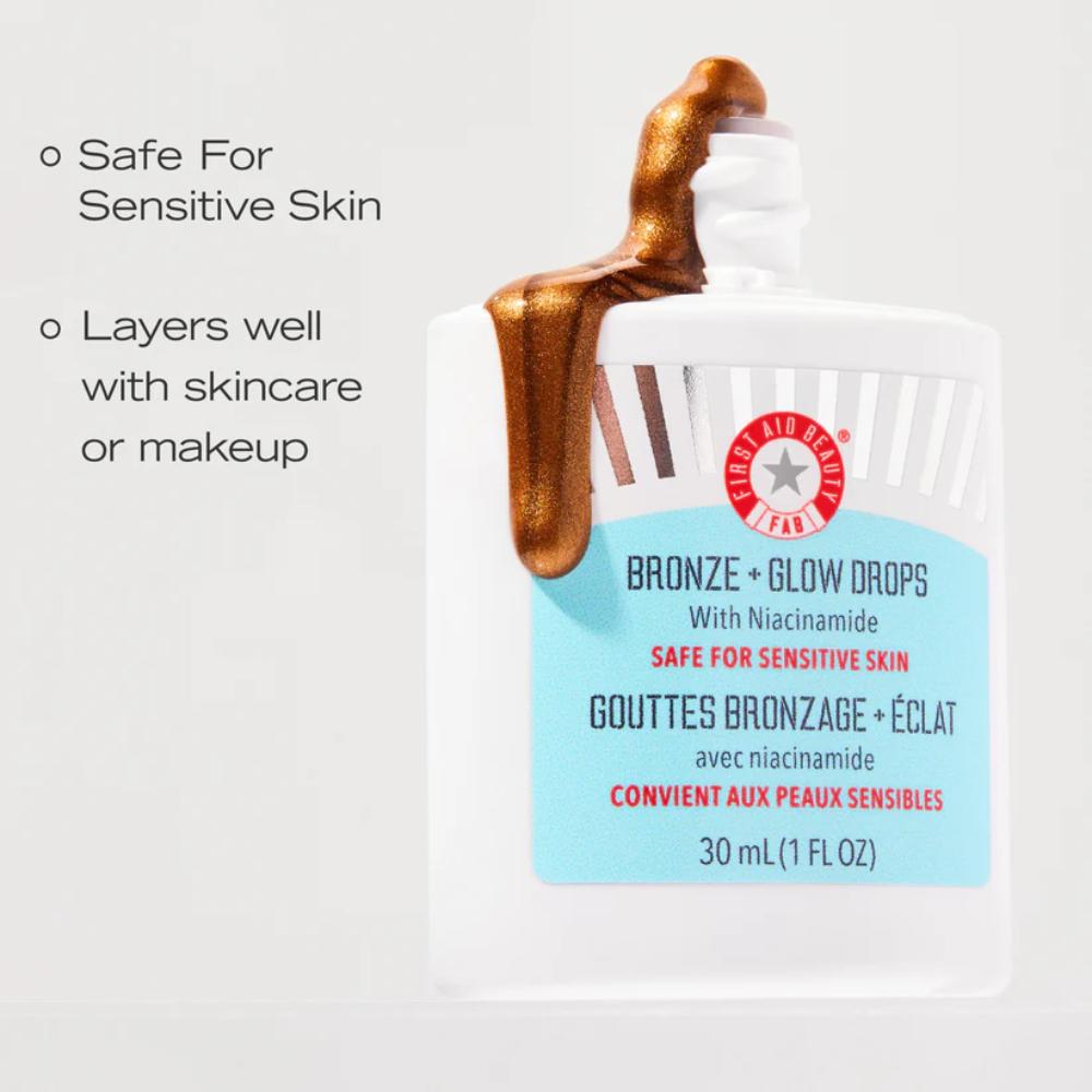 First Aid Beauty Bronze + Glow Drops with Niacinamide