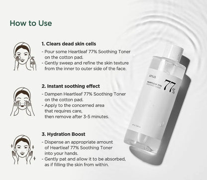 Anua Heartleaf 77% Soothing Toner