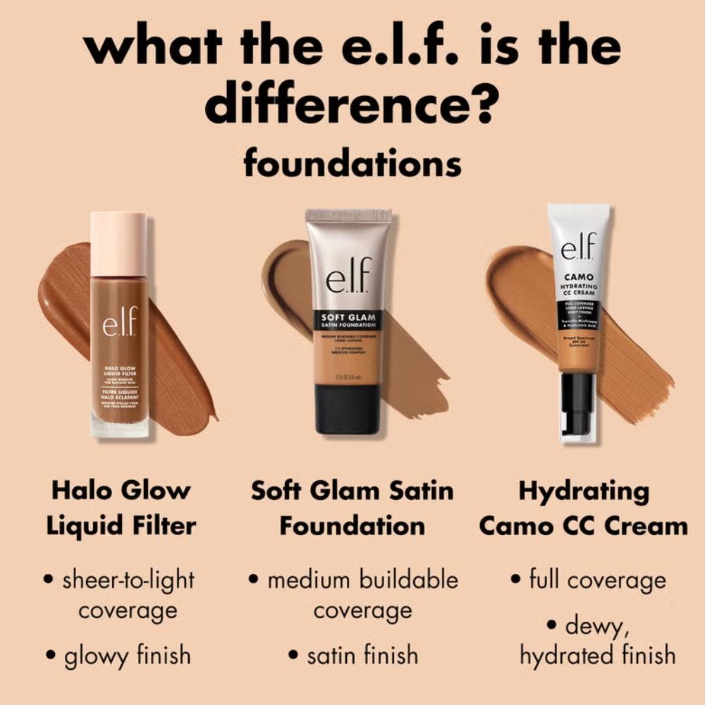 ELF Soft Glam Satin Foundation