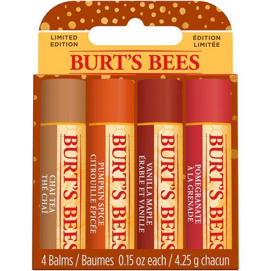 Burt's Bees Fall Lip Balm Gift Set