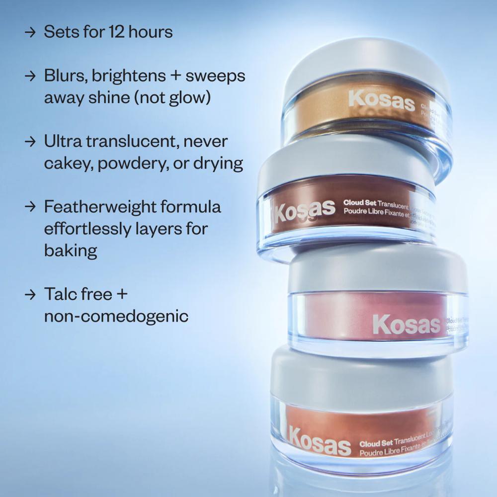 Kosas Cloud Set Loose Setting + Blurring Powder