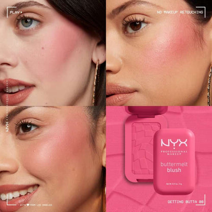 NYX Professional Makeup Buttermelt Pressed Powder Blush