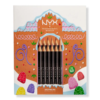 NYX Professional Makeup Holiday Slim Lip Liner Vault