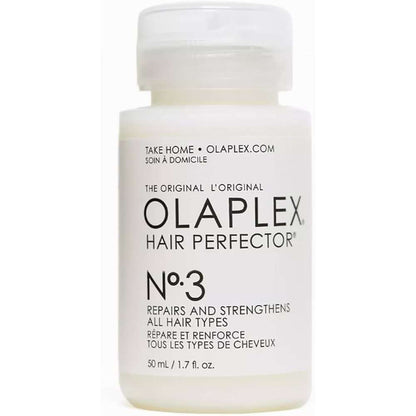Olaplex Hair Perfector No.3 bottle on a white background