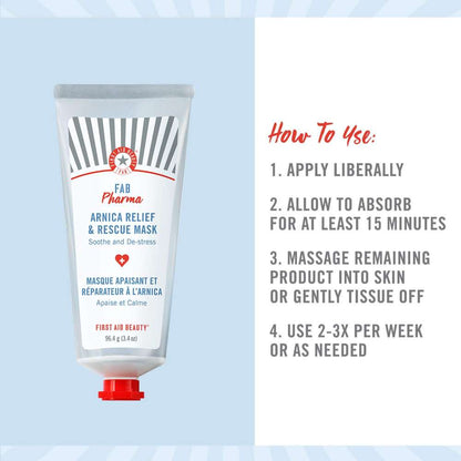 First Aid Beauty FAB Pharma Arnica Relief & Rescue Mask