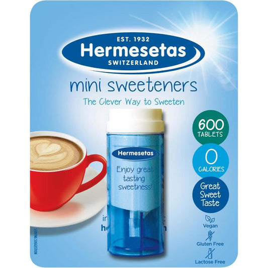Hermesetas Mini Sweeteners 600 Tablets