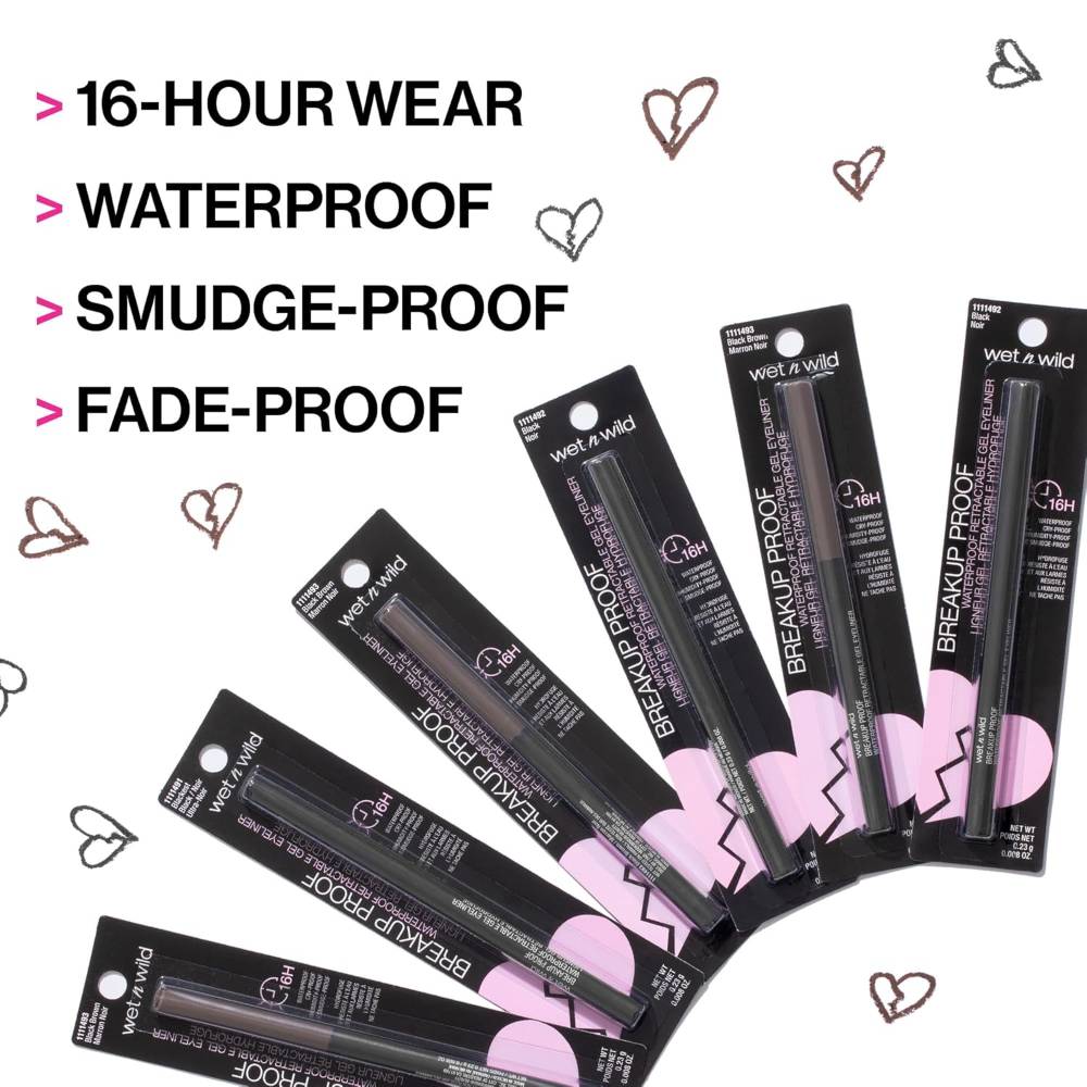 Wet n Wild Mega Last Breakup Proof Retractable Gel Eyeliner