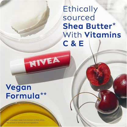 NIVEA Cherry Shine Lip Balm