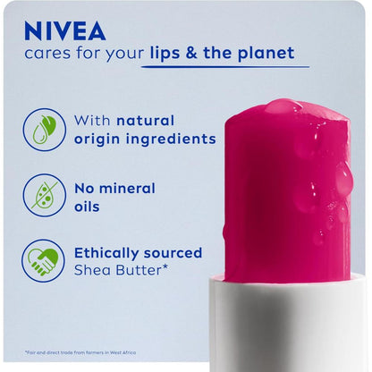 NIVEA Cherry Shine Lip Balm
