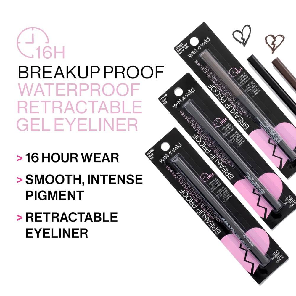 Wet n Wild Mega Last Breakup Proof Retractable Gel Eyeliner