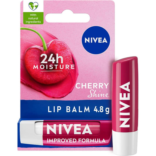 NIVEA Cherry Shine Lip Balm