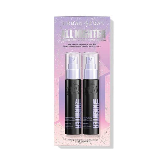 Urban Decay Mini All Nighter Setting Spray Makeup Gift Set Duo