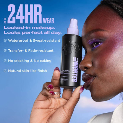 Urban Decay Mini All Nighter Setting Spray Makeup Gift Set Duo