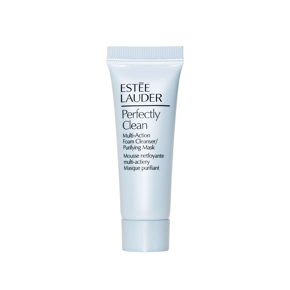 Estée Lauder Perfectly Clean Multi-Action Foam Cleanser/Purifying Mask on a white background