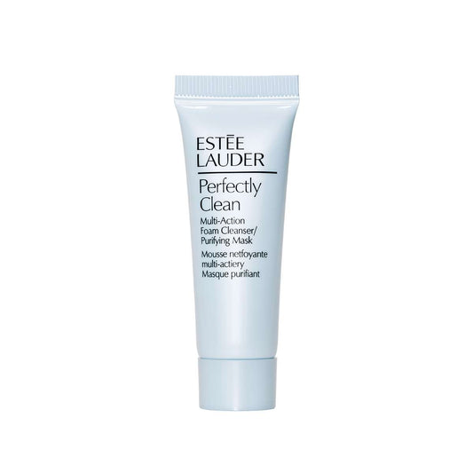 Estée Lauder Perfectly Clean Multi-Action Foam Cleanser/Purifying Mask on a white background
