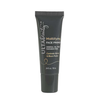 Ultra Beauty Mattifying Face Primer tube on a white background