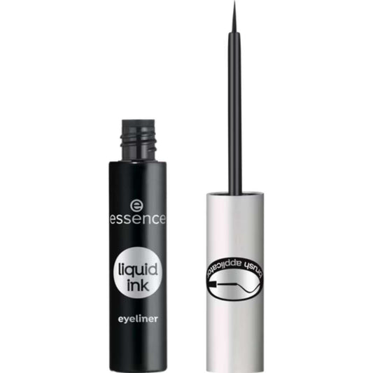 Essence liquid ink eyeliner set on a white background