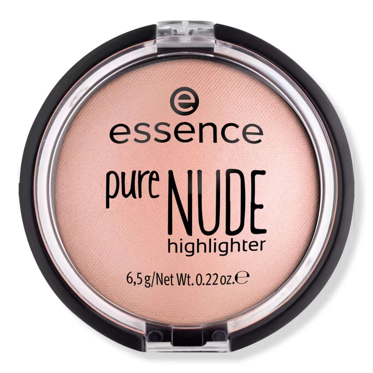 Essence pure NUDE highlighter compact on a white background