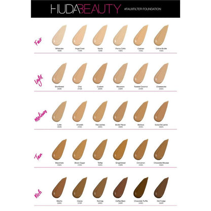 HUDA BEAUTY #FauxFilter Luminous Matte Liquid Foundation