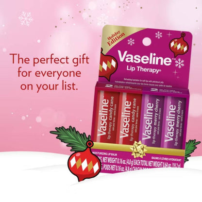 Vaseline Holiday Lip Therapy Stick Flavors Collection