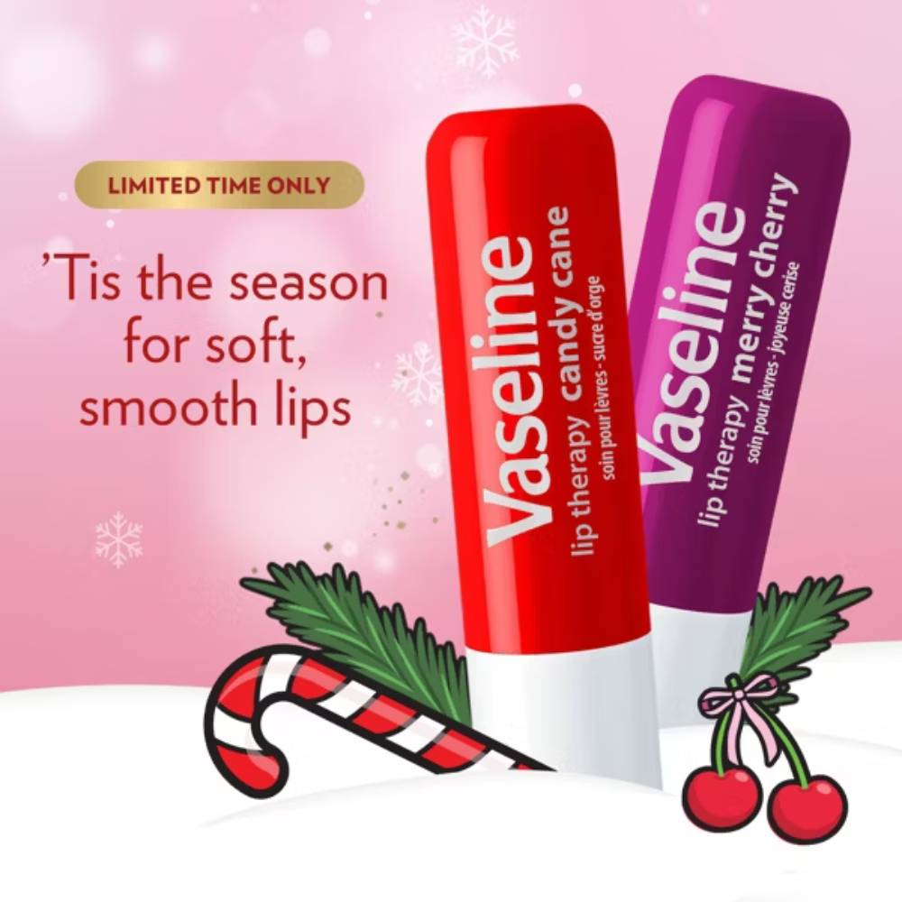 Vaseline Holiday Lip Therapy Stick Flavors Collection