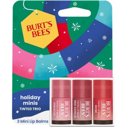 Burt’s Bees Holiday Limited Edition Mini Lip Balm Trio