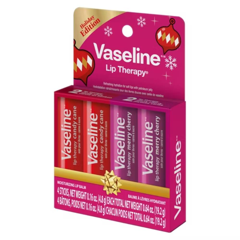 Vaseline Holiday Lip Therapy Stick Flavors Collection