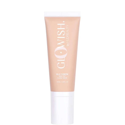 Glowish makeup product on a white background