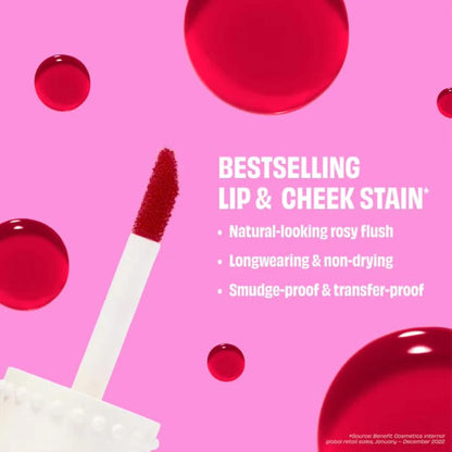 Benefit Benetint Liquid Lip + Cheek Blush Stain