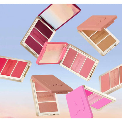 Morphe Cheek Thrills Multi-Finish Face Trio