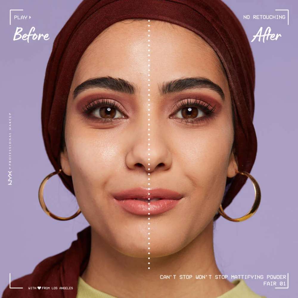 NYX Professional Makeup Can’t Stop Won’t Stop Mattifying Pressed Powder