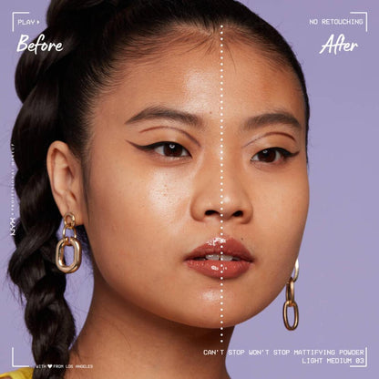 NYX Professional Makeup Can’t Stop Won’t Stop Mattifying Pressed Powder
