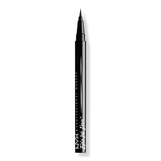 Black eyeliner pen with 'NYX Professional Makeup' branding on a white background