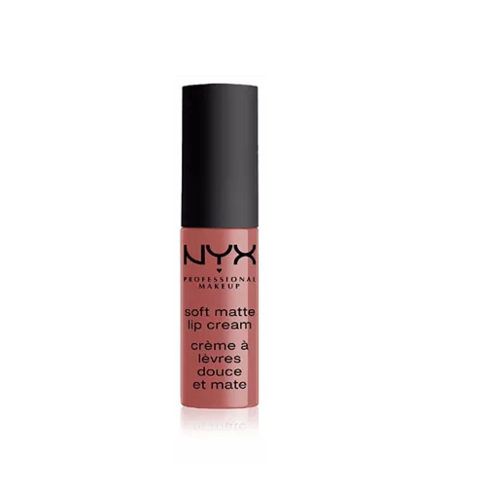 NYX soft matte lip cream on a white background