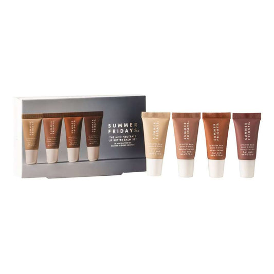 Summer Fridays The Mini Neutrals Lip Butter Balm Set