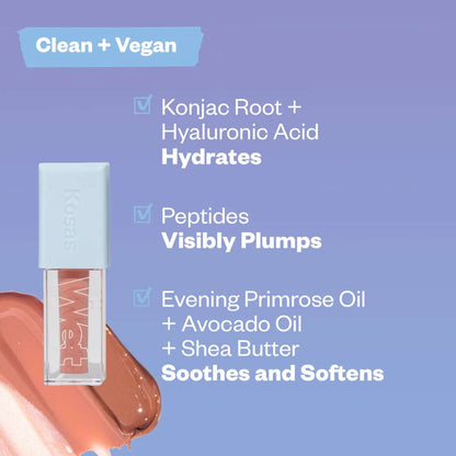 Kosas Wet Lip Oil Plumping Lip Treatment Gloss