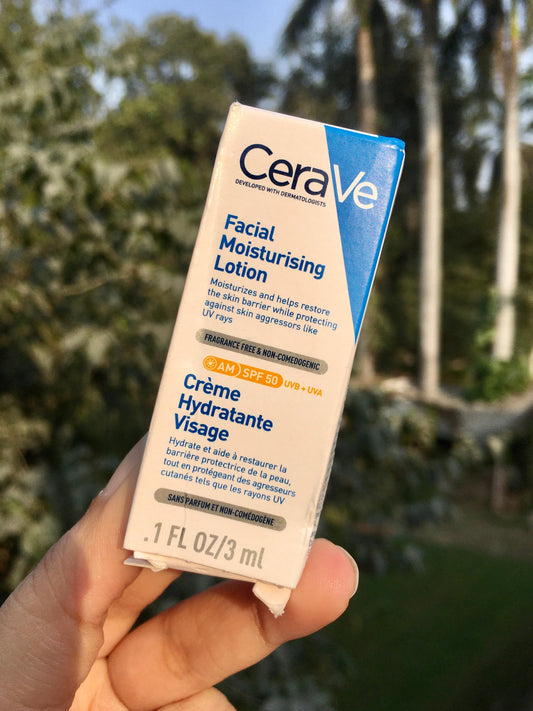 CeraVe AM Facial Moisturizing Lotion with SPF 50