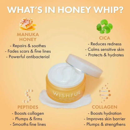 WISHFUL Honey Whip Peptide Moisturizer