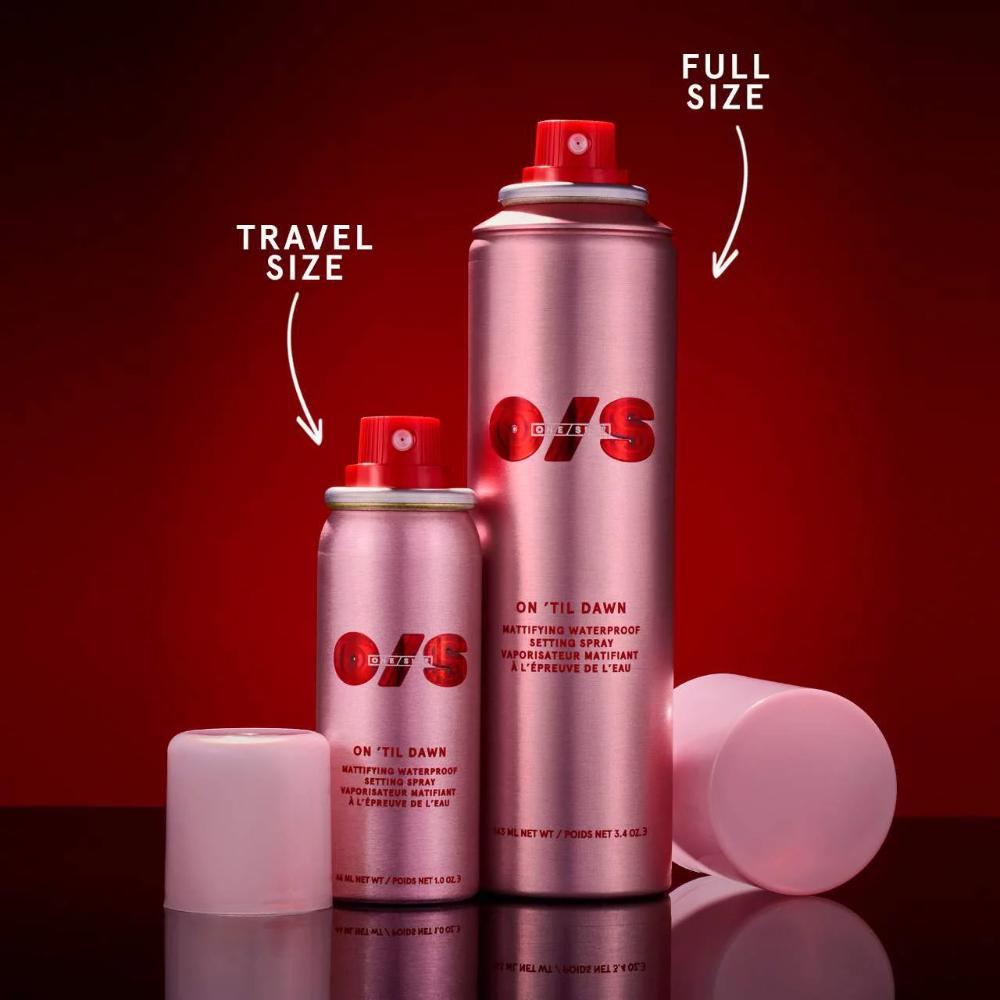 ONE/SIZE by Patrick Starrr On ’Til Dawn Big & Bitty Mattifying Waterproof Setting Spray Duo