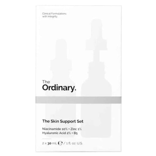 The Ordinary The Skin Support Set with Niacinamide + Hyaluronic Acid
