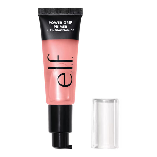 Tube of e.l.f. Power Grip Primer on a white background